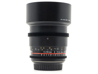 Walimex Pro 85mm T1.5 - Canon EF Anschluss
