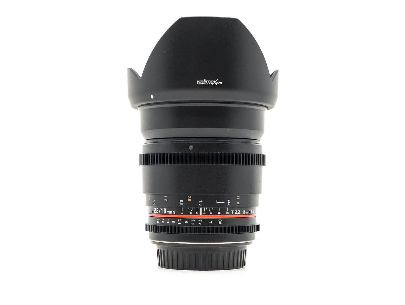 Walimex Pro 16mm T2.2 VDSLR - Canon EF Anschluss · Hauptbild