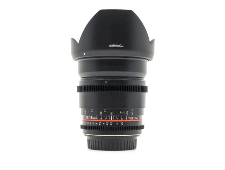 Walimex Pro 16mm T2.2 VDSLR - Canon EF Anschluss