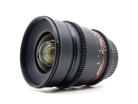 Walimex Pro 16mm T2.2 VDSLR - Canon EF Anschluss