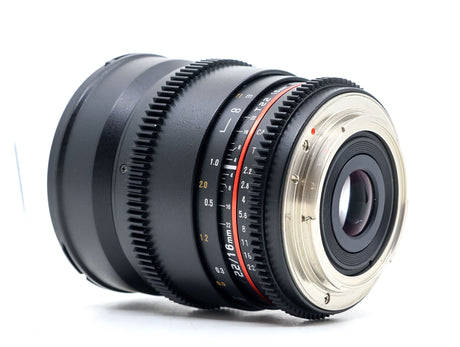 Walimex Pro 16mm T2.2 VDSLR - Canon EF Anschluss