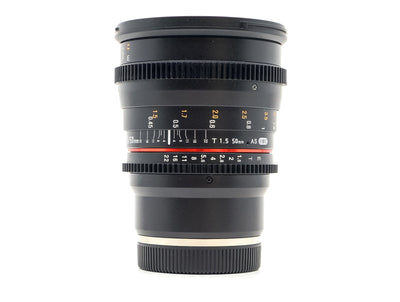 Walimex Pro 50mm T1.5 AS UMC – Sony FE Anschluss