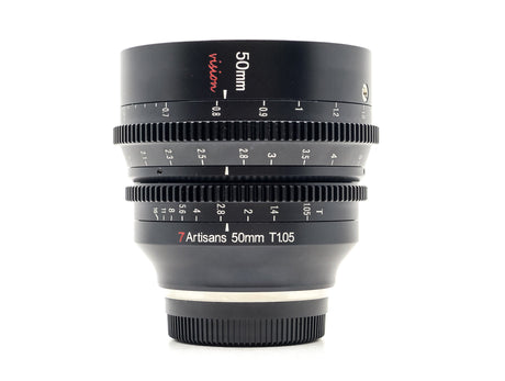 7Artisans 50mm T1.05 Vision MF – Fujifilm X Anschluss