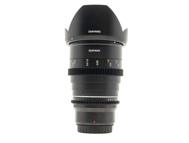samyang|24mm t1.5 cine vdslr mk2|e-mount - Excelente - 1