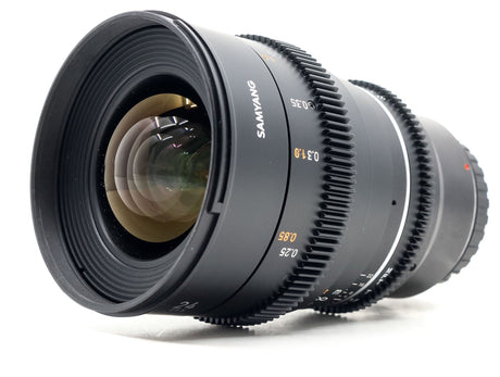 Samyang 24mm T1.5 Cine VDSLR MK2 – Sony FE Anschluss
