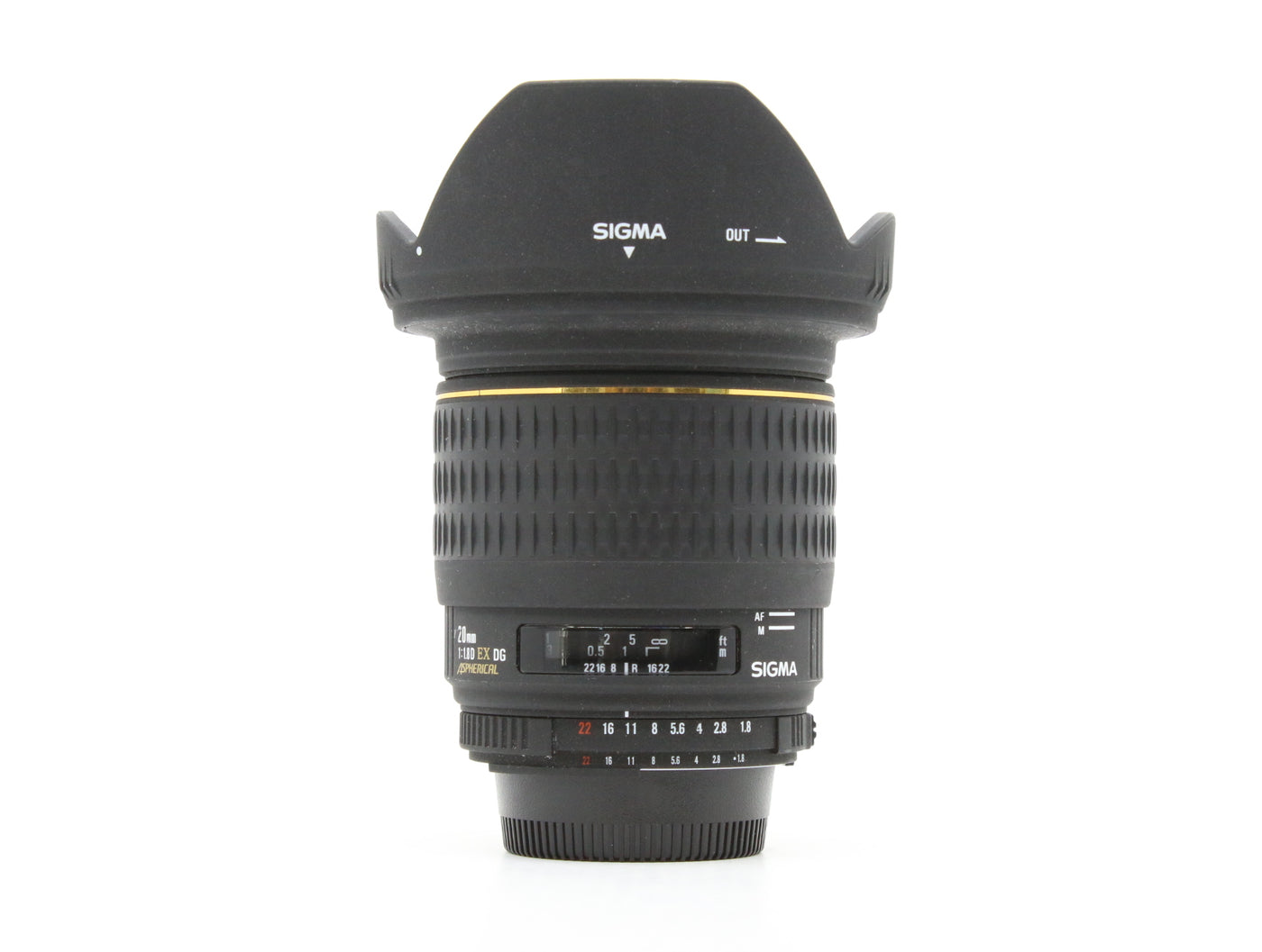 Sigma 20mm f/1.8 EX DG Aspherical RF - Nikon Anschluss · Hauptbild