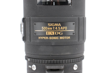 Sigma 500mm f/4.5 EX APO DG HSM - Nikon Anschluss