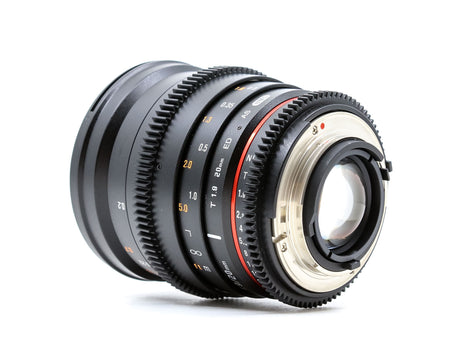 Samyang 20mm T1.9 Cine VDSLR ED AS IF UMC - Nikon Anschluss