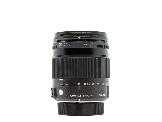 sigma|18-200mm f/3.5-6.3 dc macro os hsm contemporary|f-mount - Excelente - 1