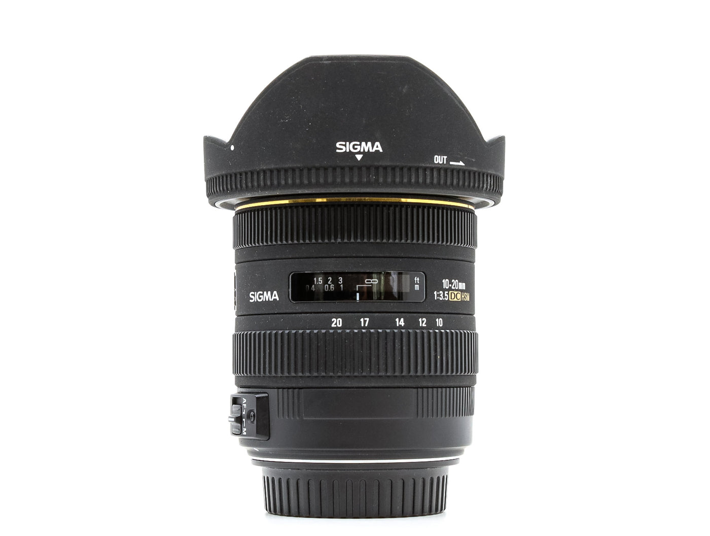Sigma 10-20mm f/3.5 EX DC HSM - Sigma SA Anschluss · Hauptbild
