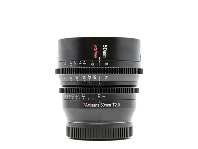 7Artisans 50mm T2.0 Spectrum – Canon RF Anschluss