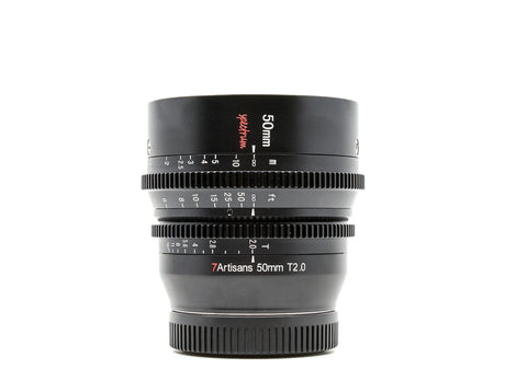 7Artisans 50mm T2.0 Spectrum – Canon RF Anschluss