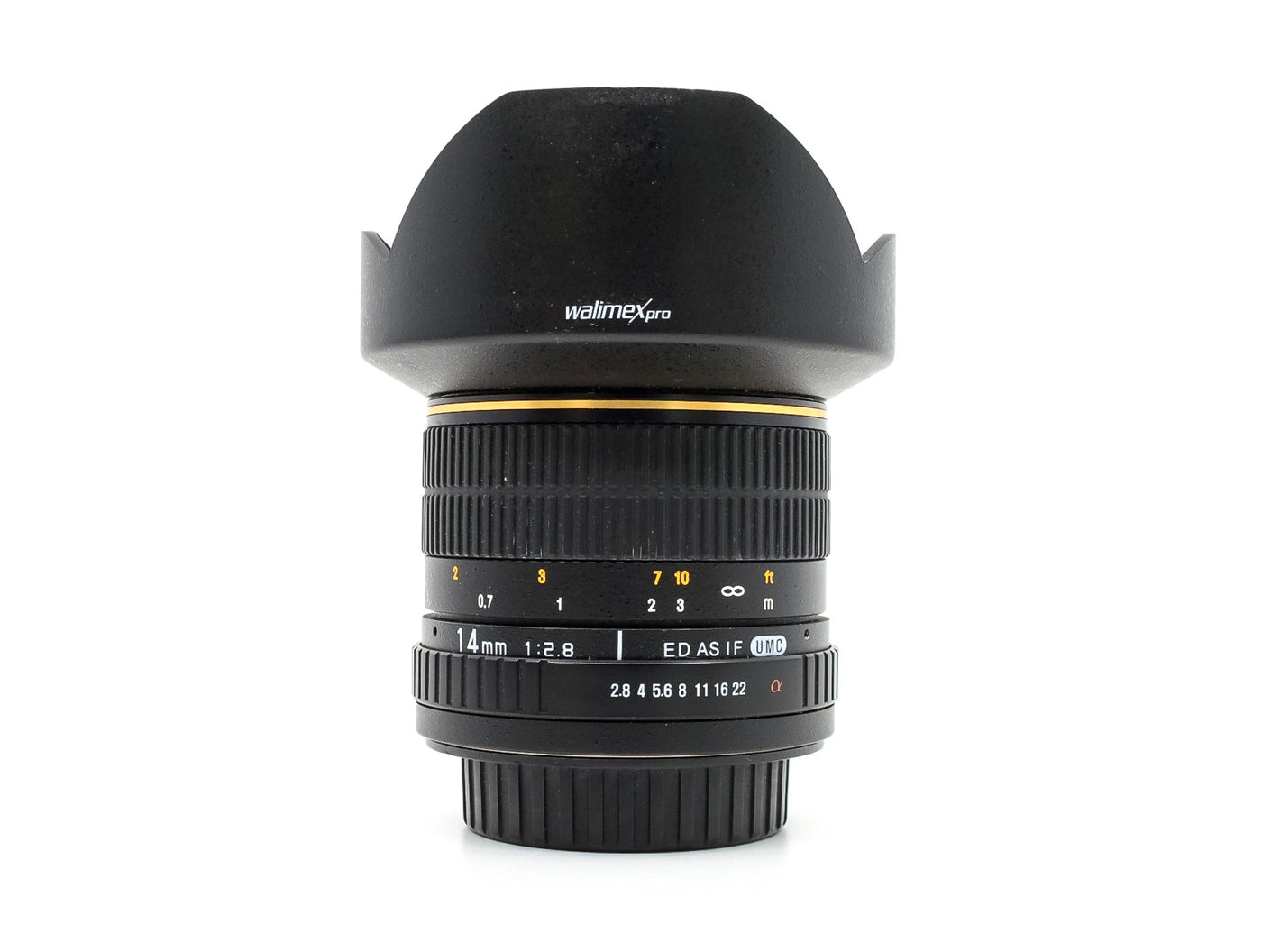 Walimex Pro 14mm ED AS IF UMC f/2.8 - Sony A Anschluss · Hauptbild