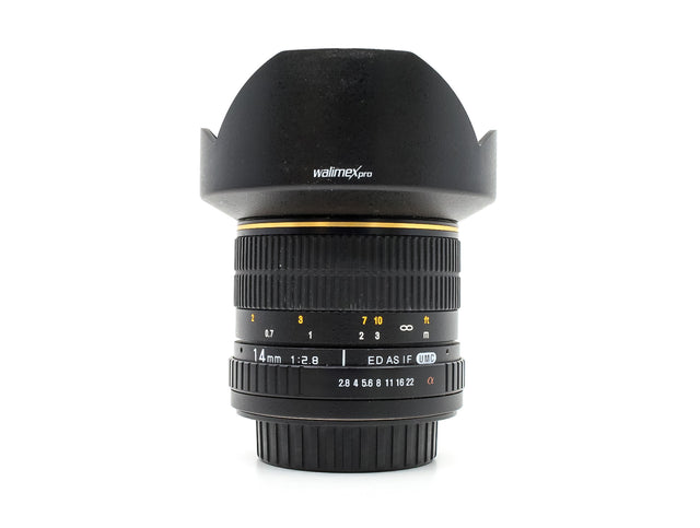 Walimex Pro 14mm ED AS IF UMC f/2.8 - Sony A Fit de segunda mano en Camera Market