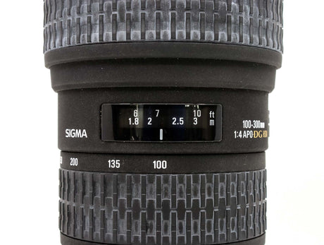 Sigma 100-300mm f/4 EX APO DG IF HSM - Canon EF Anschluss