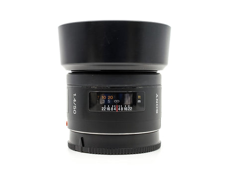 Sony 50mm f/1.4 - Sony A Anschluss