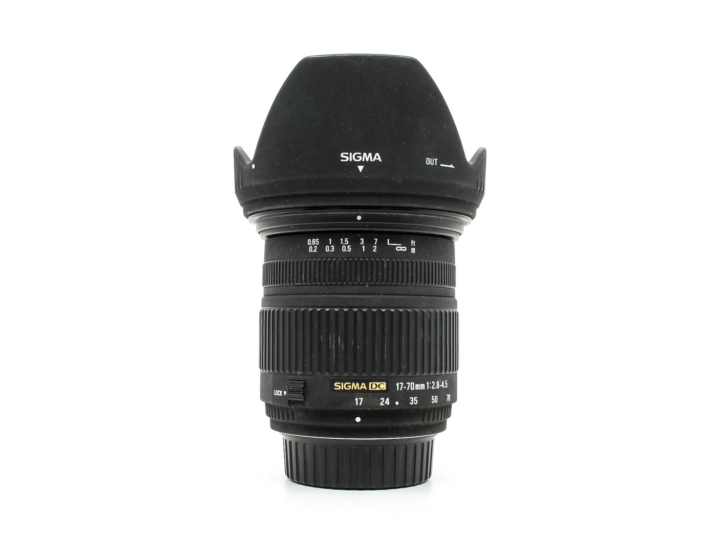 Sigma 17-70mm f/2.8-4.5 DC Macro - Nikon Anschluss · Hauptbild