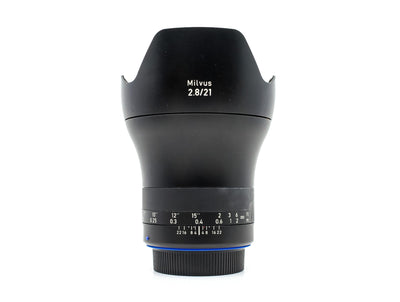 Zeiss Milvus 21mm f/2.8 ZE – Canon EF Anschluss
