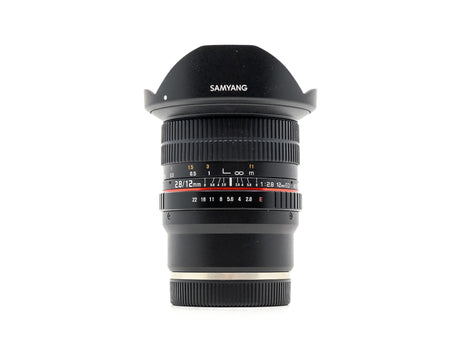 Samyang 12mm f/2.8 ED AS NCS Fisheye – Sony FE Anschluss