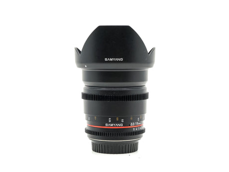 Samyang 16mm T2.2 ED AS UMC CS - Canon EF-S Anschluss