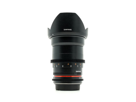 Samyang 35mm T1.5 Cine VDSLR MK2 – Canon EF Anschluss