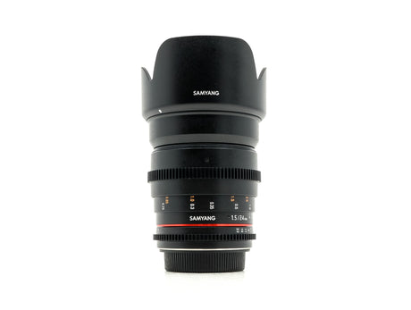 Samyang 24mm T1.5 Cine VDSLR MK2 - Canon EF Anschluss
