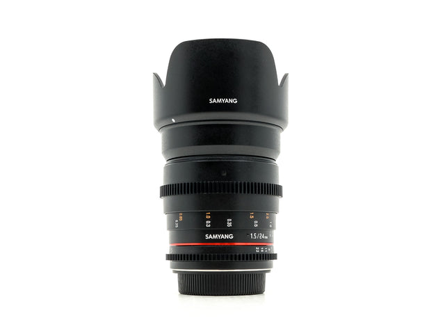 Samyang 24mm T1.5 Cine VDSLR MK2 - Canon EF Fit de segunda mano en Camera Market