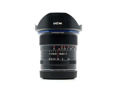 Laowa 12mm f/2.8 Zero-D – Canon EF Anschluss