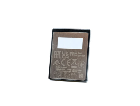 Sony XQD G 240GB 400MB/s Karte