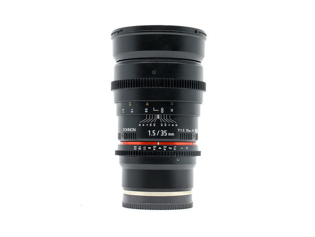 Rokinon 35mm T1.5 AS UMC - Sony FE Fit de segunda mano en Camera Market