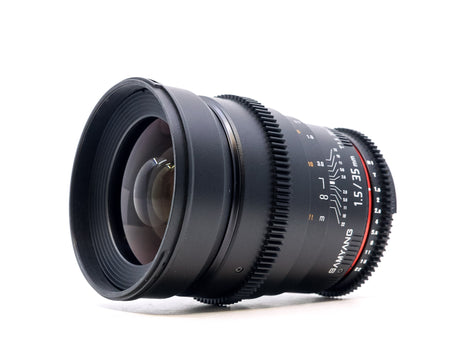 Samyang 35mm T1.5 - Nikon Anschluss