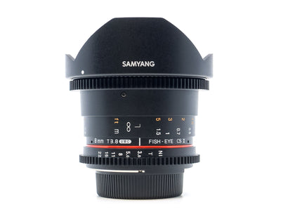 Samyang 8mm T3.8 UMC CS II - Nikon Anschluss