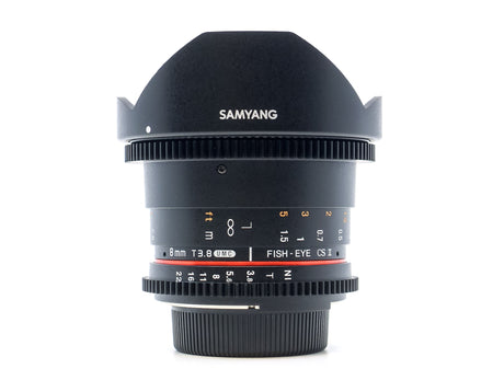 Samyang 8mm T3.8 UMC CS II - Nikon Anschluss