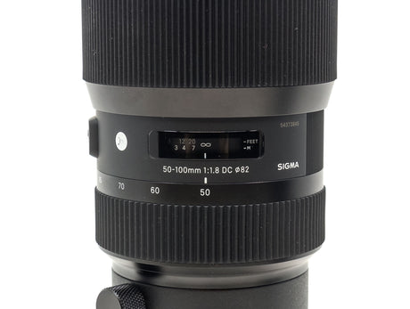 Sigma 50-100mm f/1.8 DC HSM ART – Nikon Anschluss