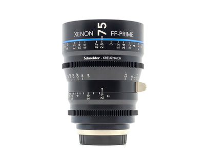 Schneider Xenon FF 75mm T2.1 - Canon EF Anschluss