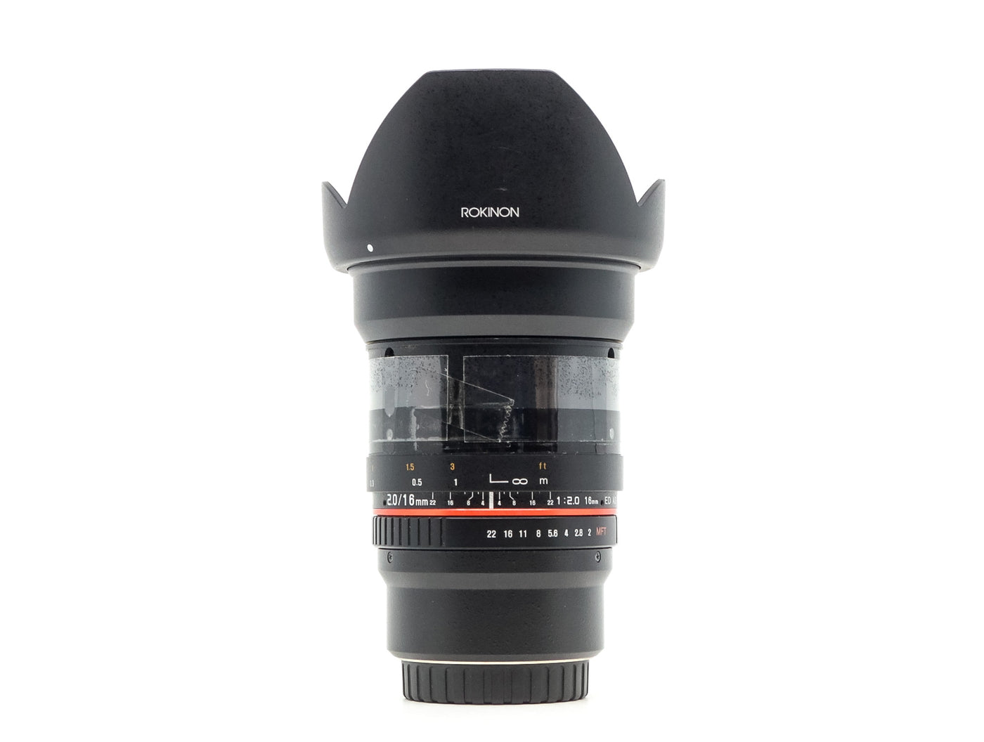 Rokinon 16mm f/2 ED AS UMC CS – Micro Four Thirds Anschluss · Hauptbild