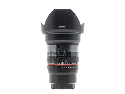 Rokinon 16mm f/2 ED AS UMC CS – Micro Four Thirds Anschluss