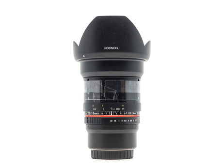 Rokinon 16mm f/2 ED AS UMC CS – Micro Four Thirds Anschluss