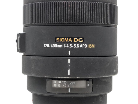 Sigma 120-400mm f/4.5-5.6 DG HSM - Sony A Anschluss