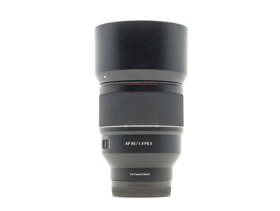 Samyang AF 85mm f/1.4 FE II – Sony FE Anschluss