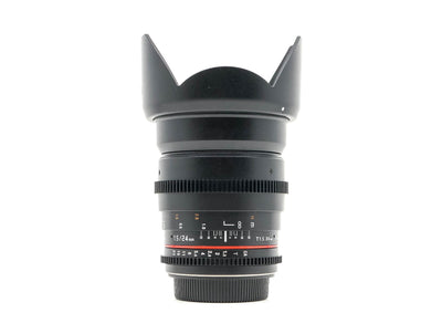 Walimex Pro 24mm T1.5 Cine - Canon EF Anschluss