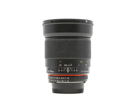 Walimex Pro 24mm f/1.4 ED AS UMC - Nikon Anschluss