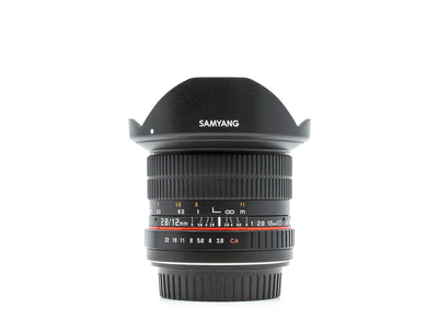 Samyang 12mm f/2.8 ED AS NCS Fisheye – Canon EF Anschluss