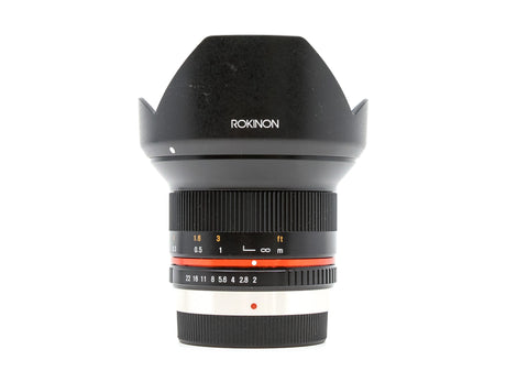Rokinon 12 mm f/2 NCS CS – Micro Four Thirds Anschluss