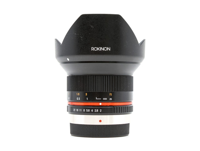 Rokinon 12mm f/2 NCS CS - Micro Four Thirds Fit de segunda mano en Camera Market