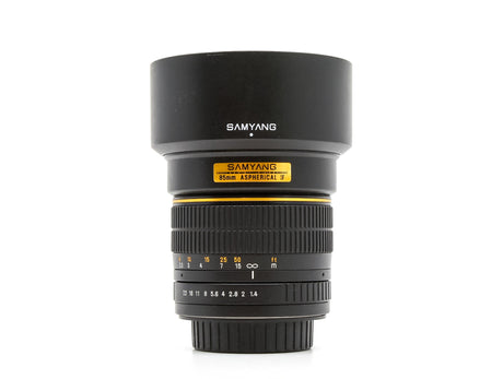 Samyang 85mm f/1.4 ASPH IF - Sony A Anschluss