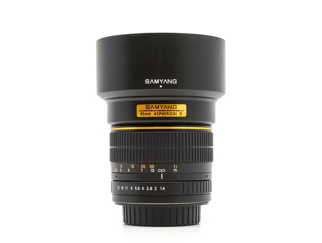 Samyang 85mm f/1.4 ASPH IF - Sony A Fit de segunda mano en Camera Market