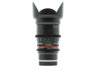 Samyang 35mm T1.5 - Sony E-Mount