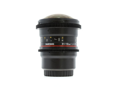 Samyang 12mm T3.1 ED AS NCS VDSLR – Nikon Anschluss