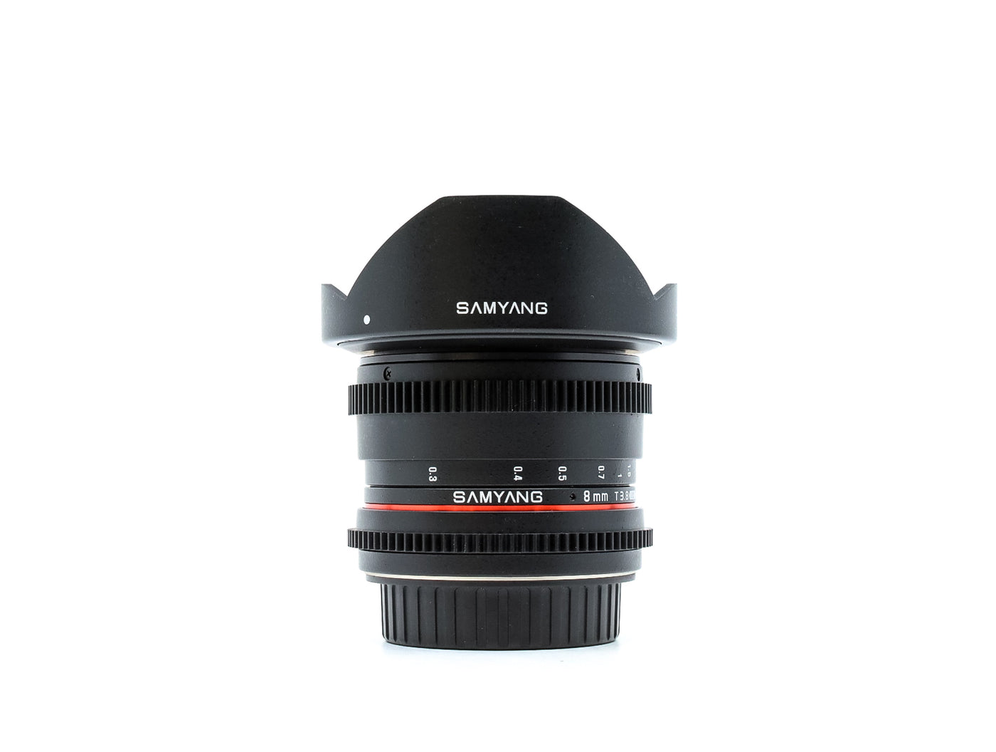 Samyang 8mm T3.8 VDSLR UMC Fisheye CS II - Canon EF Anschluss · Hauptbild